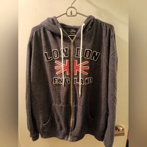 Harry Potter England Full Zip Hoodie